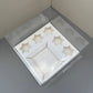 10 Boxes 5-cupcakes & bento cake clear box with paper insert
