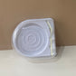100 sets dessert plastic dome with fork