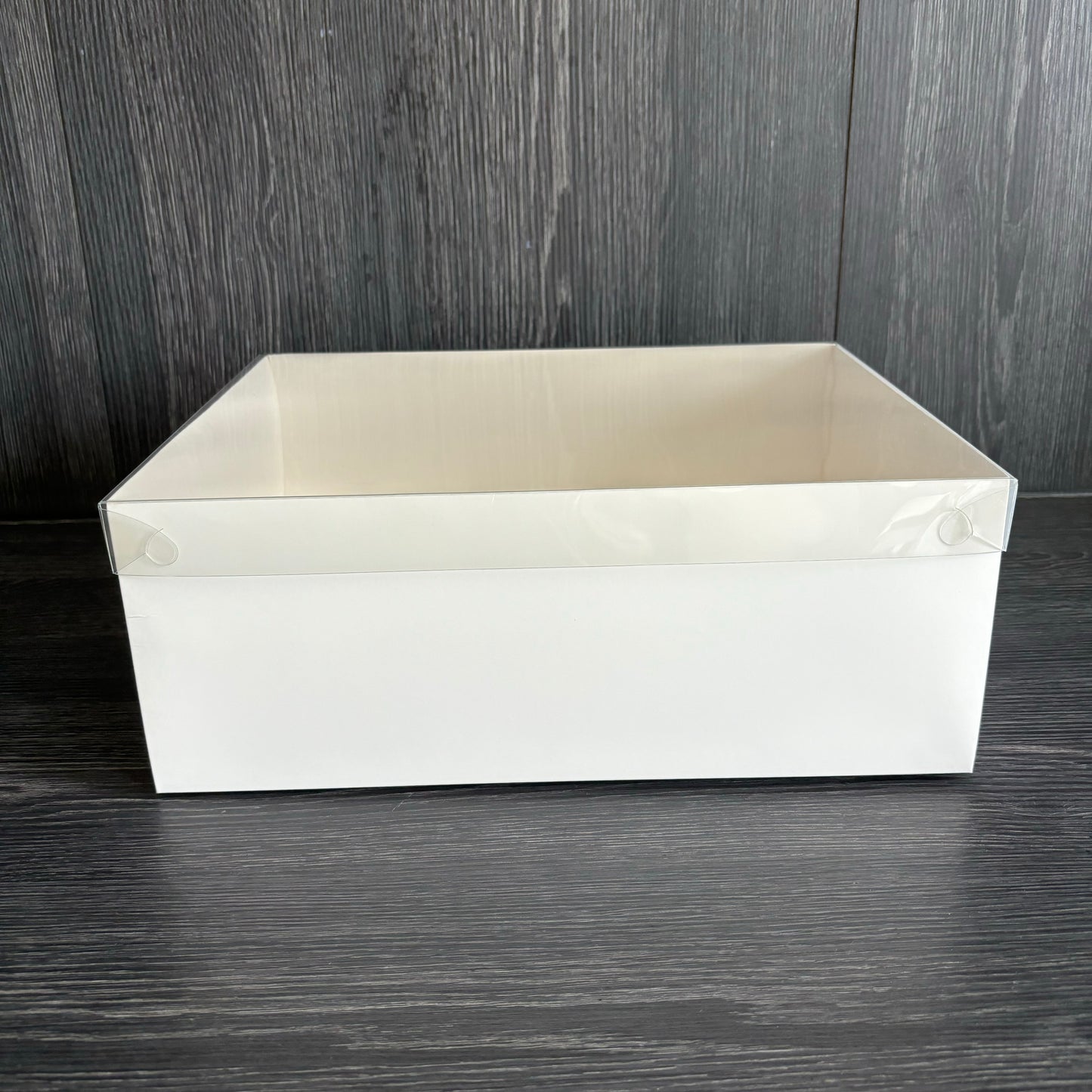 10 boxes 12-cupcake paper base box with clear cover