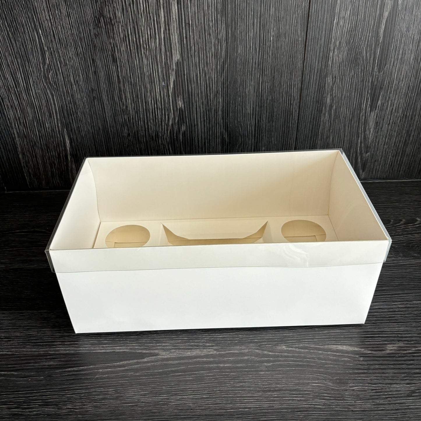 10 boxes 4-cupcake & bento box - white