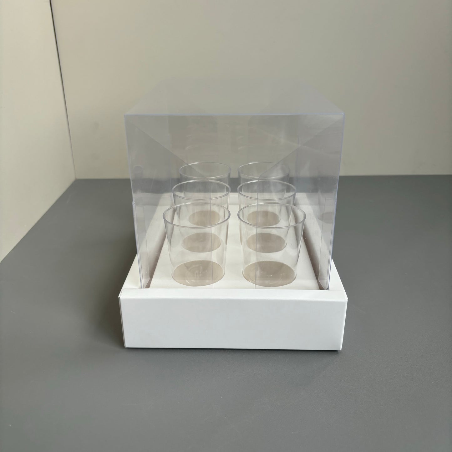 10 boxes 6-round 3oz shooter box with clear lid