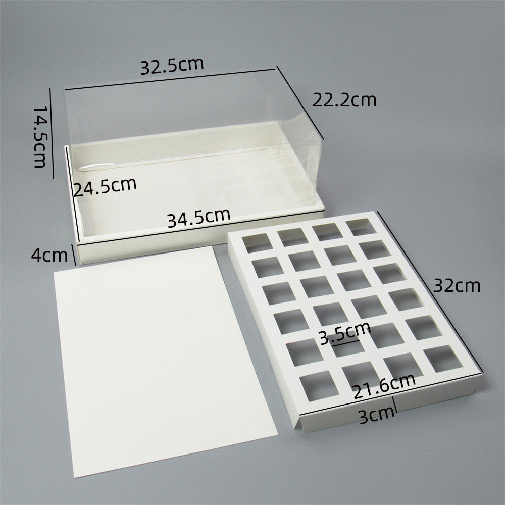 10 boxes 24-count 3OZ square shooter box