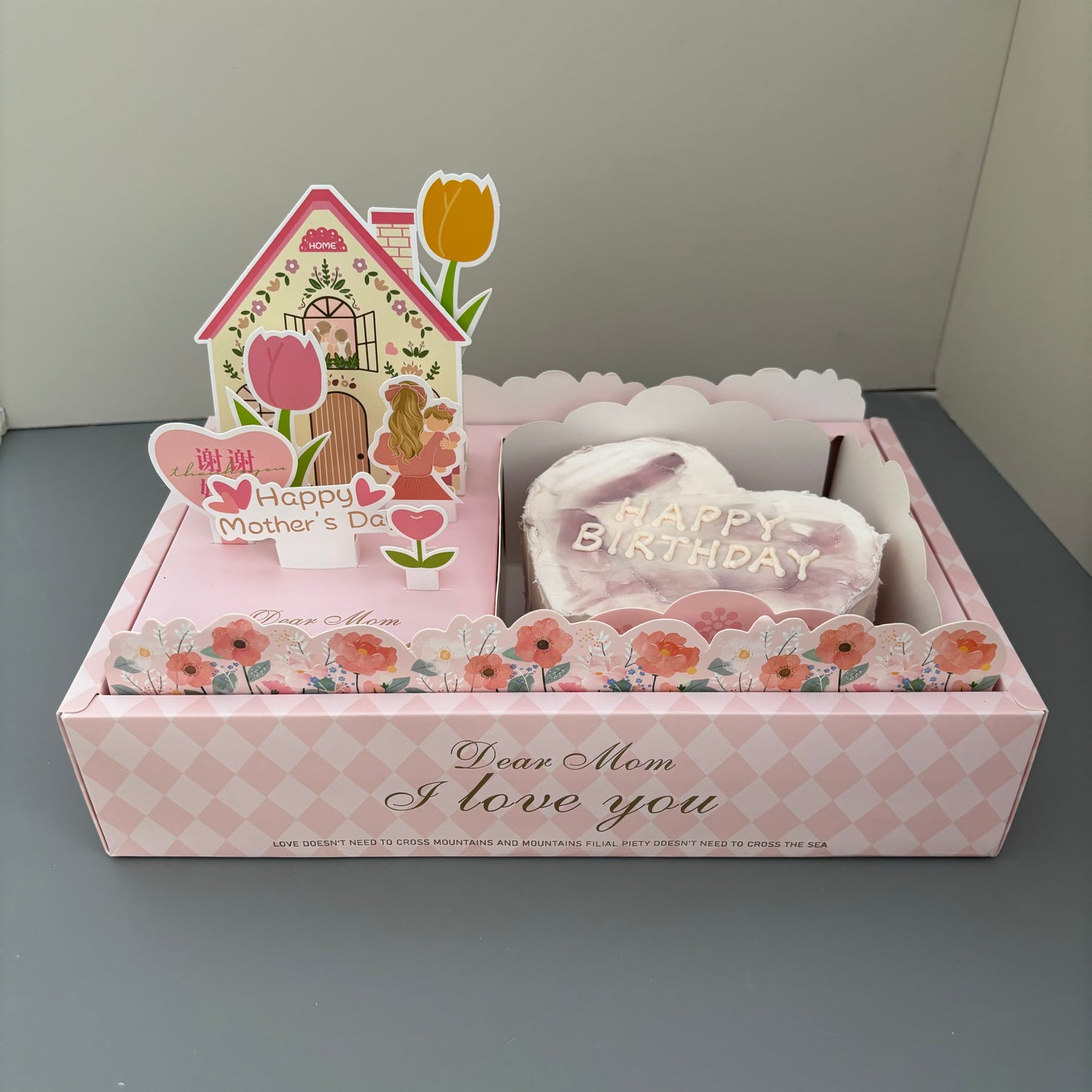 5 boxes Mother's Day cake gift box