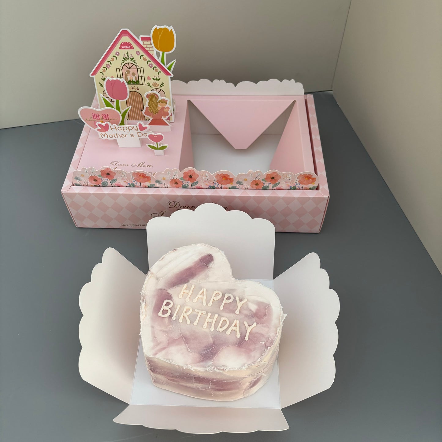 5 boxes Mother's Day cake gift box