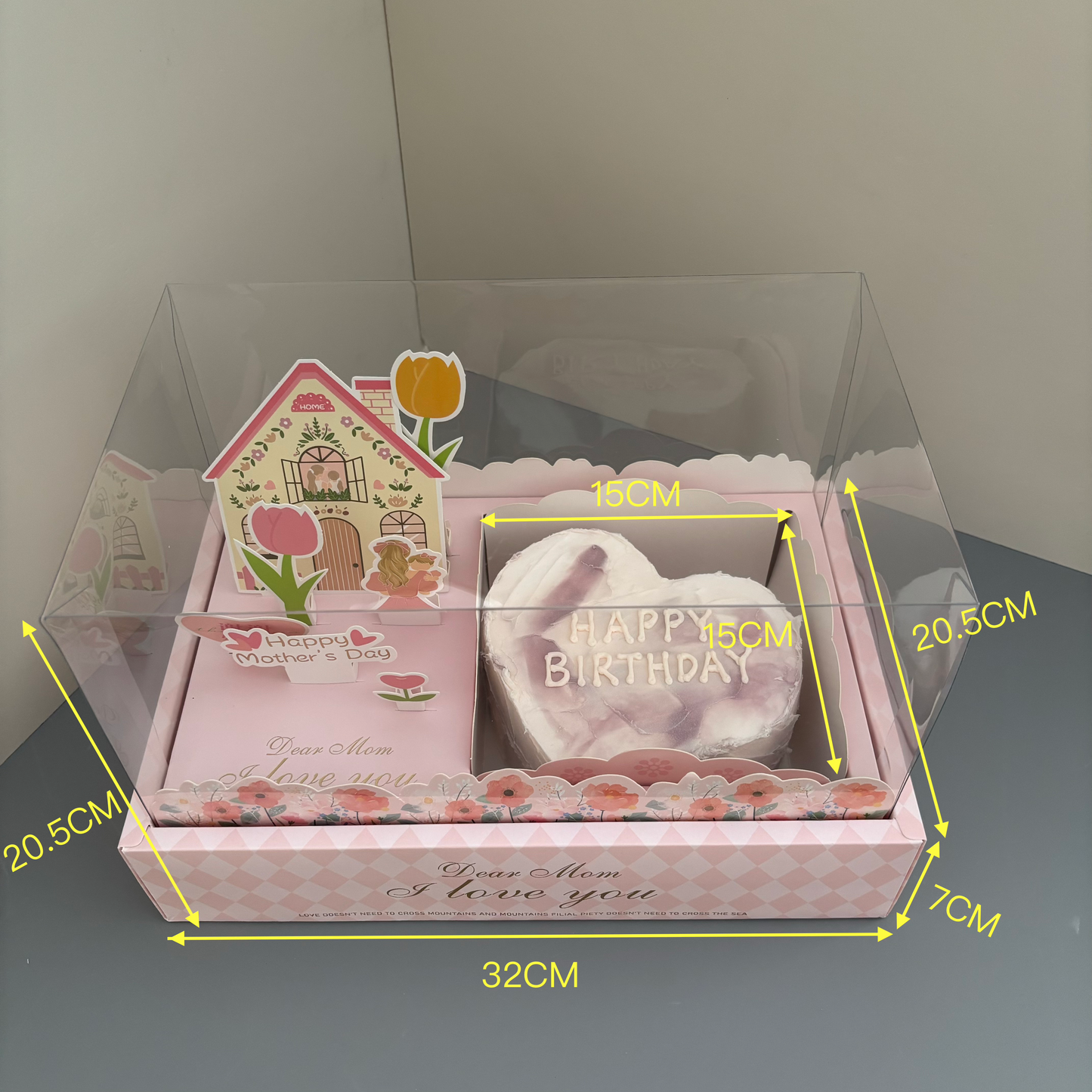 5 boxes Mother's Day cake gift box