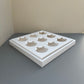 10PCS 9-cupcakes/200ML clear cup paper box with clear lid