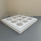 10PCS 9-cupcakes/200ML clear cup paper box with clear lid