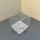 10PCS flower & cake paper handle box with clear cake box