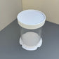 5 boxes 4in mini cake box & flower gift box(Ribbon Excluded)