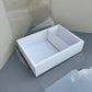 5PCS White Flower & Cake Box