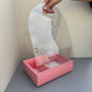 5PCS Pink Flower & Cake Box