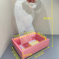 5PCS Pink Flower & Cake Box