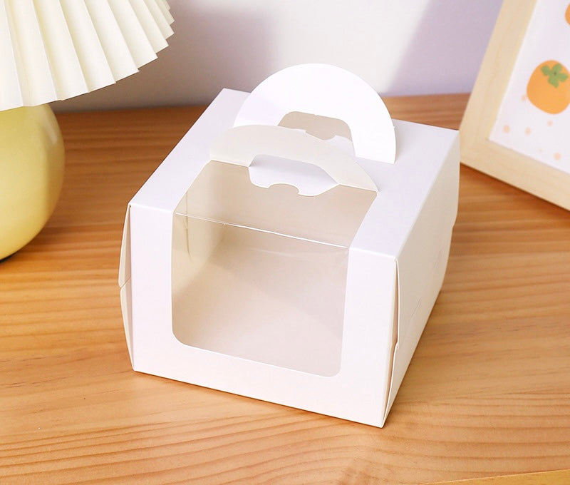 10 boxes white Cake Box with Cake Board