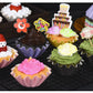 100 pcs Food Grade & Grease-Proof cupcake liner