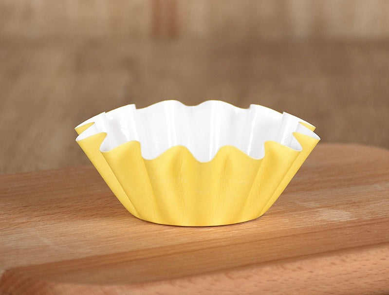 100 pcs Food Grade & Grease-Proof cupcake liner