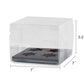 10 boxes 2/4/6/9/12 Holes Clear Cupcake Box with Paper Insert