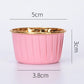 50 pcs 30ml/60ml/80ml Food Grade & Grease-Proof Baking Cups Paper Muffin Cups