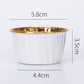 50 pcs 30ml/60ml/80ml Food Grade & Grease-Proof Baking Cups Paper Muffin Cups
