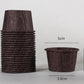 50 pcs 30ml/60ml/80ml Food Grade & Grease-Proof Baking Cups Paper Muffin Cups