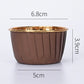 50 pcs 30ml/60ml/80ml Food Grade & Grease-Proof Baking Cups Paper Muffin Cups