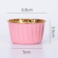 50 pcs 30ml/60ml/80ml Food Grade & Grease-Proof Baking Cups Paper Muffin Cups