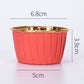 50 pcs 30ml/60ml/80ml Food Grade & Grease-Proof Baking Cups Paper Muffin Cups