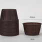 50 pcs 30ml/60ml/80ml Food Grade & Grease-Proof Baking Cups Paper Muffin Cups