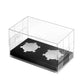 10 boxes 2/4/6/9/12 Holes Clear Cupcake Box with Paper Insert