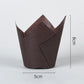50 pcs Food Grade & Grease-Proof cupcake liner