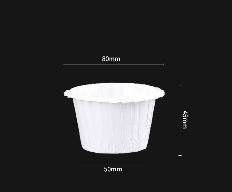 50 pcs Food Grade & Grease-Proof cupcake liner