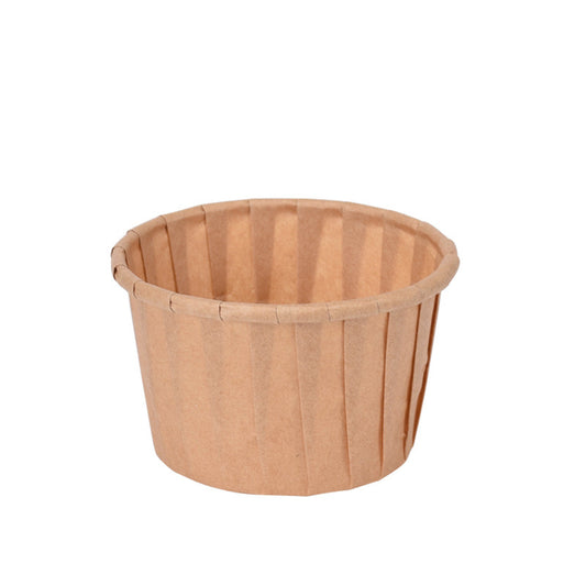 50 pcs 30ml/60ml/80ml Food Grade & Grease-Proof Baking Cups Paper Muffin Cups