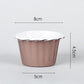 50 pcs Food Grade & Grease-Proof cupcake liner