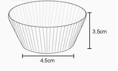 500 pcs Cupcake Liners Food Grade & Grease-Proof Baking Cups Paper