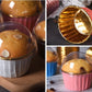 50 pcs 30ml/60ml/80ml Food Grade & Grease-Proof Baking Cups Paper Muffin Cups