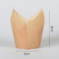 50 pcs Food Grade & Grease-Proof cupcake liner