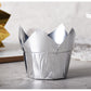 50 pcs Tulip Food Grade & Grease-Proof Baking Cups Paper Cupcake Liner