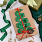 Green Series Double Face Satin Ribbon for Cake Box