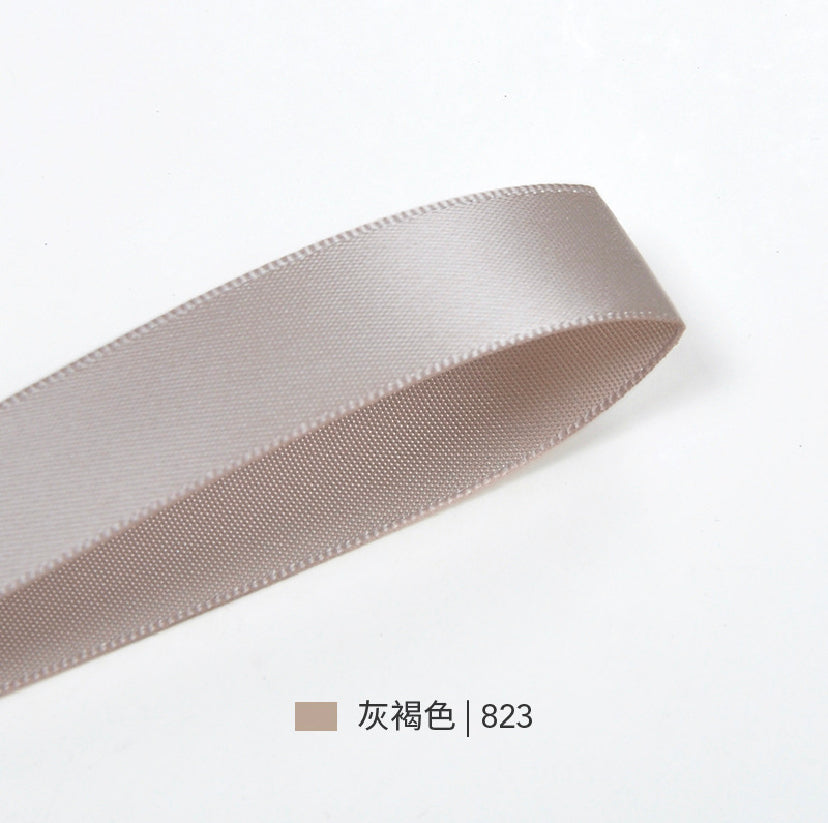 Beige&Brown Series Double Face Satin Ribbon