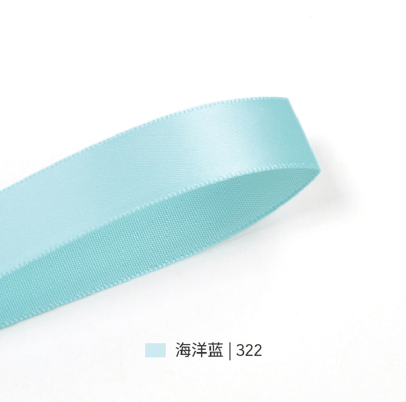 Light Blue Series Double Face Satin Ribbon