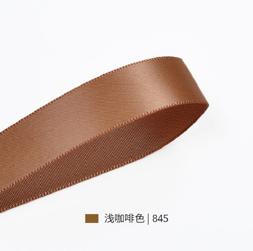 Beige&Brown Series Double Face Satin Ribbon