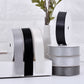 White Grey Black Series Double Face Satin Ribbon