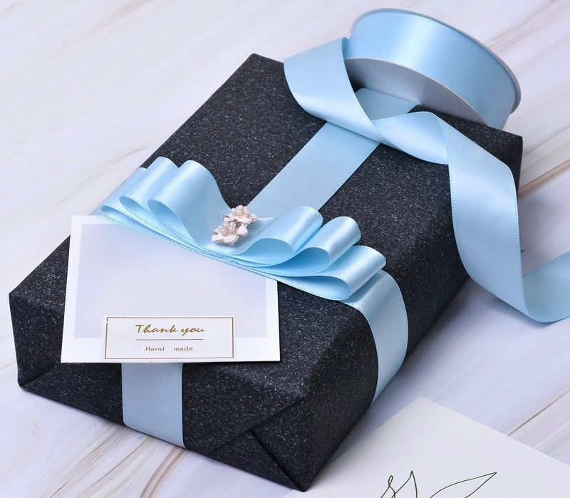 Light Blue Series Double Face Satin Ribbon