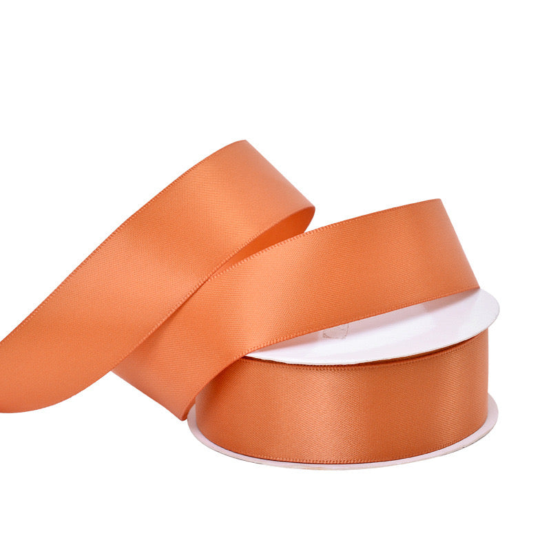 Yellow & Orange Series Double Face Satin Ribbon