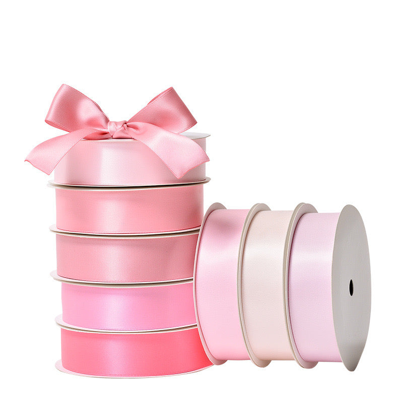 Pink Series Double Face Satin Ribbon