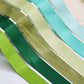 Green Series Double Face Satin Ribbon for Cake Box