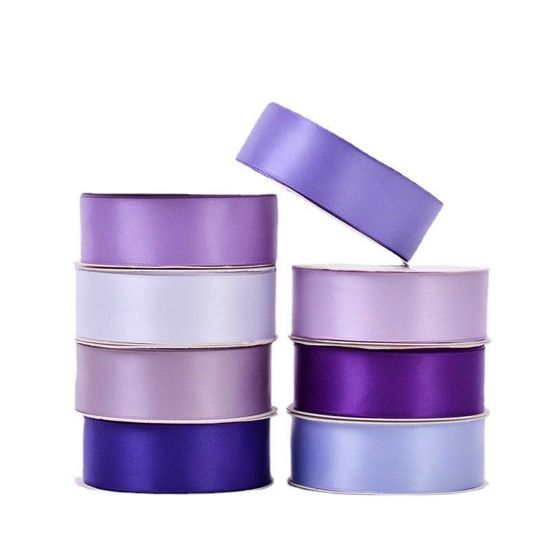 Purple Series Double Face Satin Ribbon