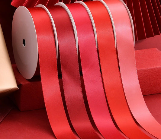 Red Series Double Face Satin Ribbon