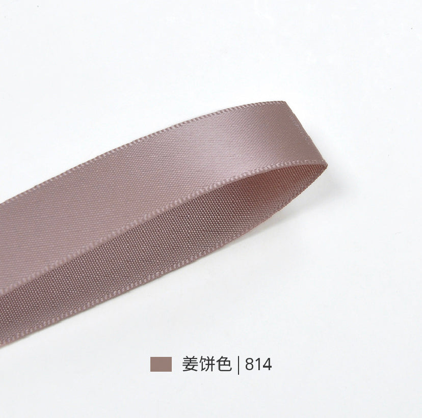 Beige&Brown Series Double Face Satin Ribbon